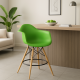 Барный стул Тауер Вуд Eames высокий зеленый