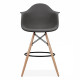Стілець Тауер Вуд Eames барний високий чорний