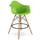 Барный стул Тауер Вуд Eames высокий зеленый