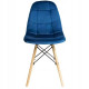 Стілець Тауер Софт велюр синій