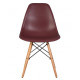 Стул Тауэр Вуд пластиковый коричневый