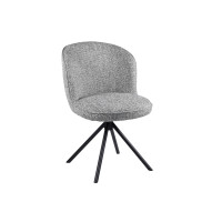 Стілець поворотний R-160 графітовий + чорний