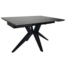 Стіл VINCENT CERAMIC 140(200)*90 графіт мат/чорний