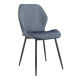 Стілець FLY чорний каркас/сірий