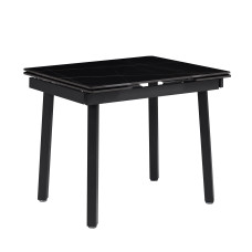 Стіл Ashwood Lauren black матова кераміка MINI DT-2402