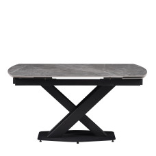 Стіл Lion Matt Grey glossy ceramics глянцева кераміка DT-2306S