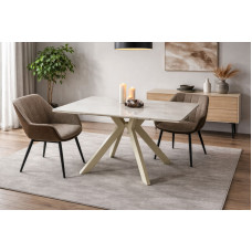 Стіл Margit Ceramic Platinum T7554C-1318