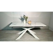 Стіл Oregon Ceramic  Bently White Gloss T7065