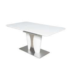 Стіл Rockford White satin T-7255