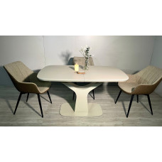 Стіл Utah  beige satin T-7083 