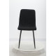 Стілець Bari X-3576 Black з тканини Velvet