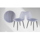 Стілець Bari X-3576 Grey з тканини Velvet