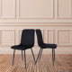 Стілець Bari X-3576 Black з тканини Velvet