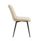 Стілець Bronx Beige KC-226 з велюровою оббивкою