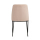 Стілець Liberty Light Pink KC-203 з велюровим сидінням
