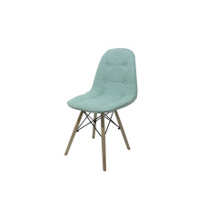Стілець OZZY PP-625 Light Green, поліпропілен, ніжки з дерева бука