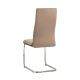 Стілець Ostin Beige DC-22218-2 з велюровим сидінням